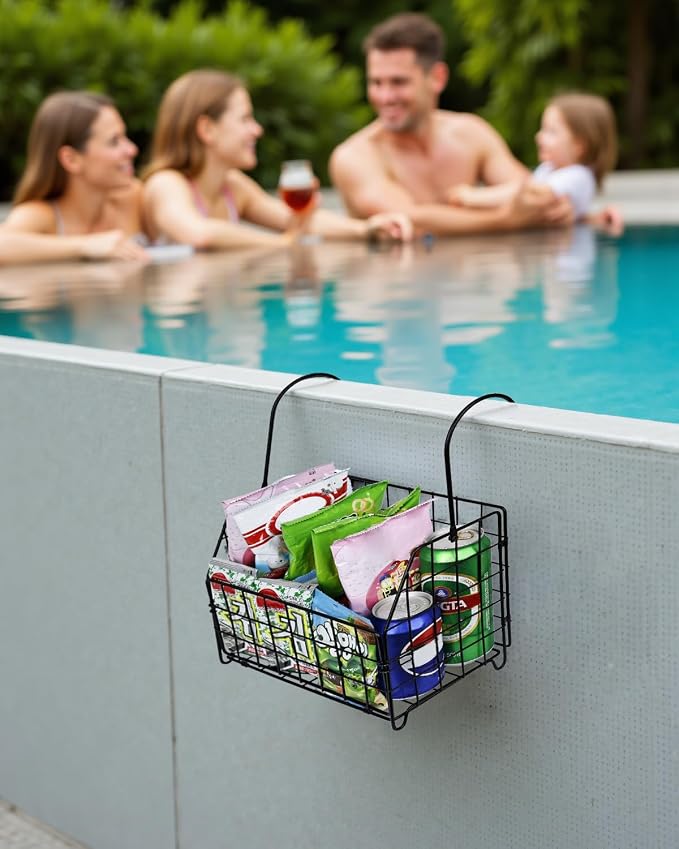 Large Rustproof Shower Caddy Hanging, 304 Stainless Steel Hanging Shower - Image 5