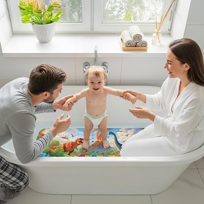 Upgrade Cartoon Baby Bath Mat Non Slip - Image 9