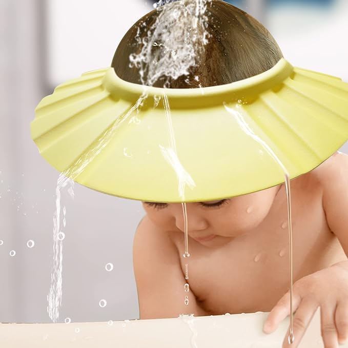Soft Adjustable Baby Shower Cap - Image 4