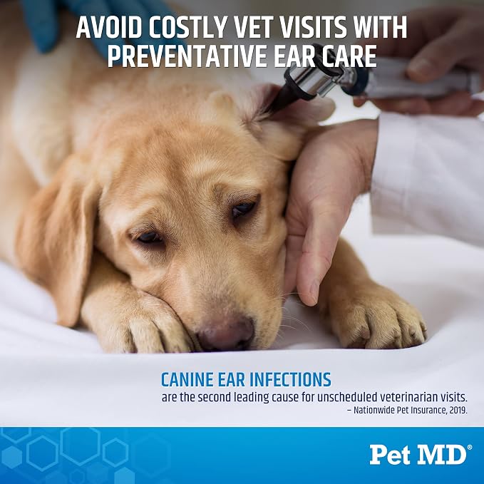 Pet MD Cat and Dog Ear Cleaner Wipes - Image 4