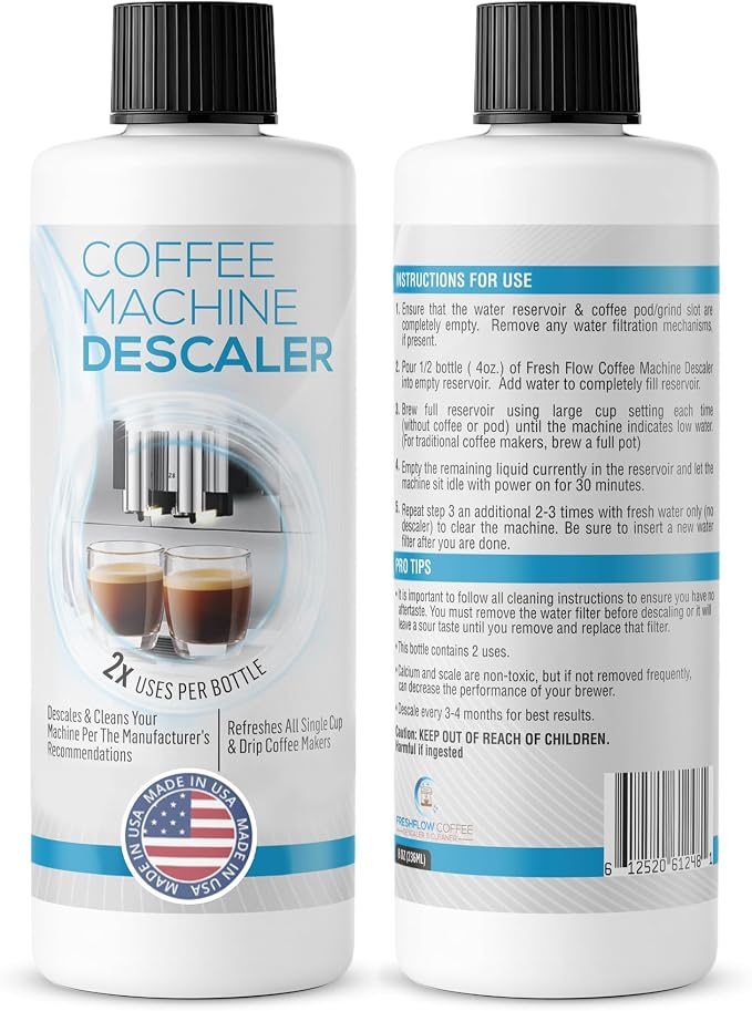 Descaling Solution for Coffee & Espresso Machines by ExceptionalLifeProducts
