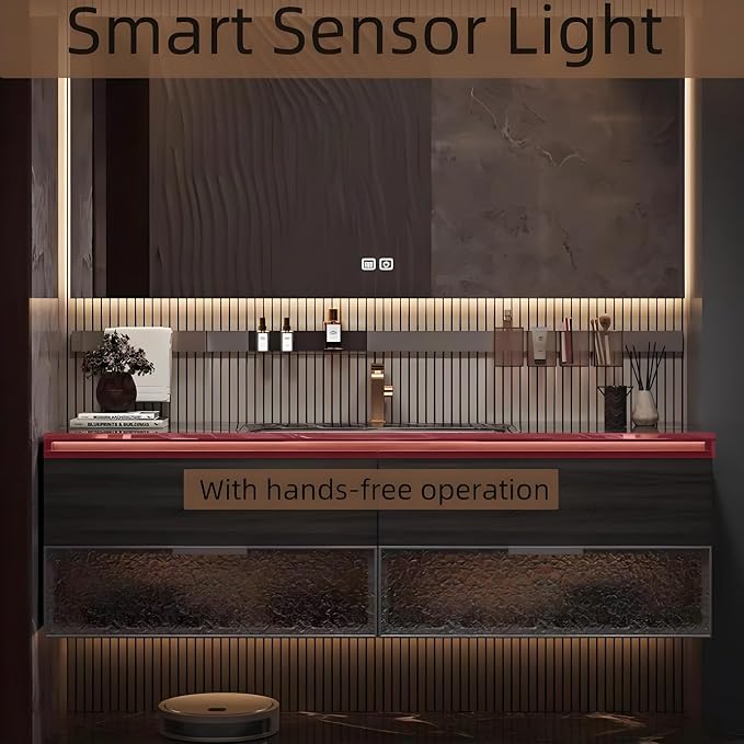 Bathroom Cabinet with Sink - Image 4