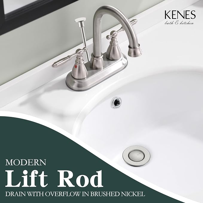 KENES Bathroom Sink Drain Stopper Assembly - Image 2