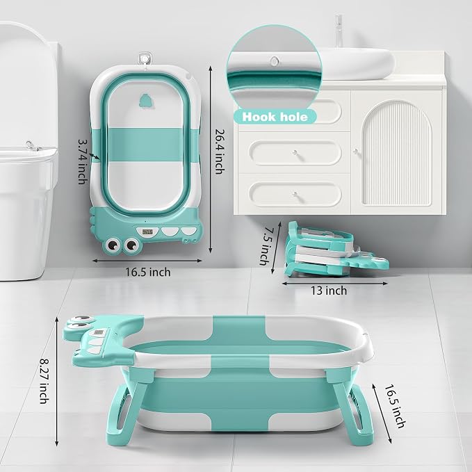 Collapsible Baby Bathtub for Newborn - Image 6