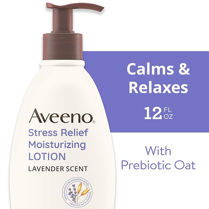 Aveeno Stress Relief Moisturizing Body Lotion - Image 2