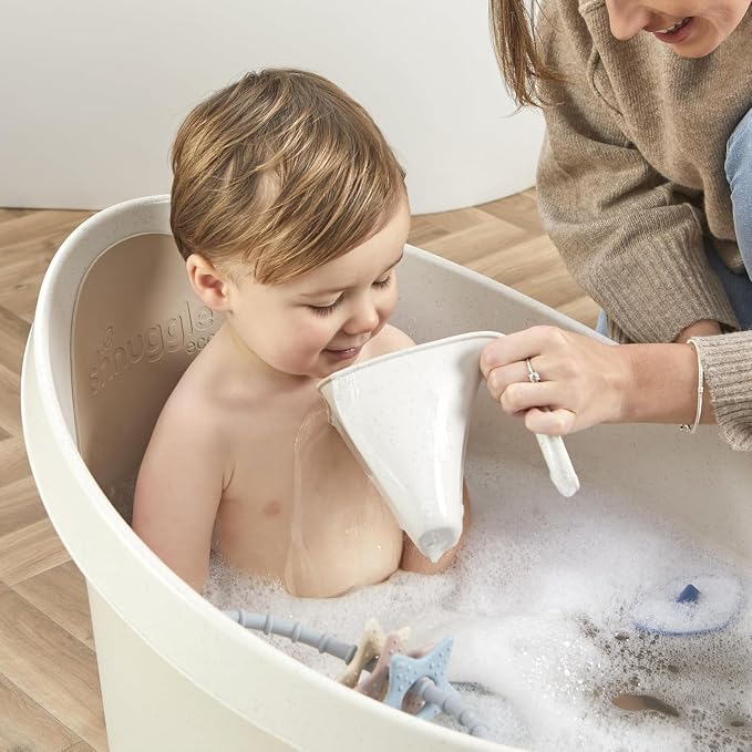 Toddler Bath Tub | Larger Bath for Bigger Kids at Bathtime | Includes Warm and - Image 2