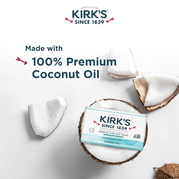 Castile Bar Soap by Kirkâ€™s | Clean Soap - Image 3
