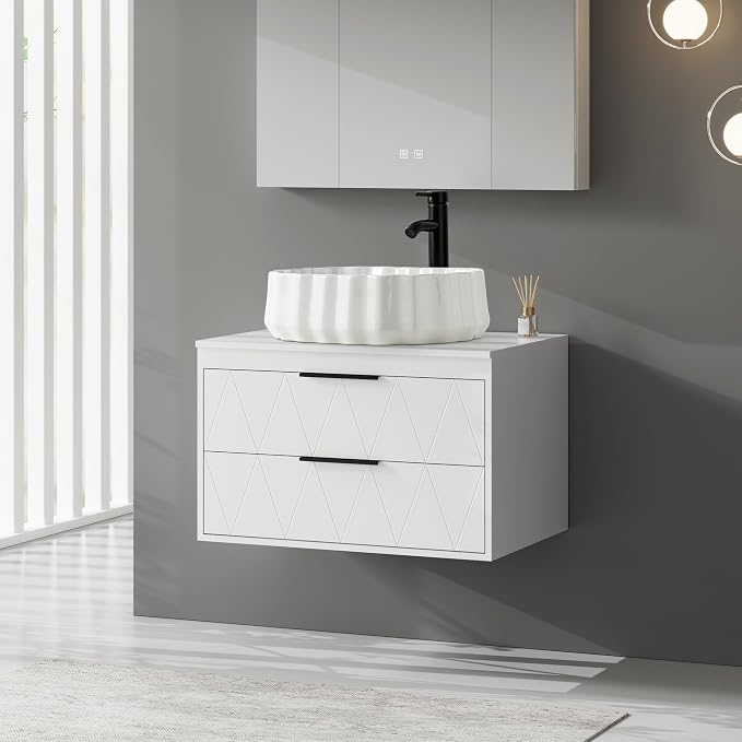 eclife 30" Floating Bathroom Vanities by eclife