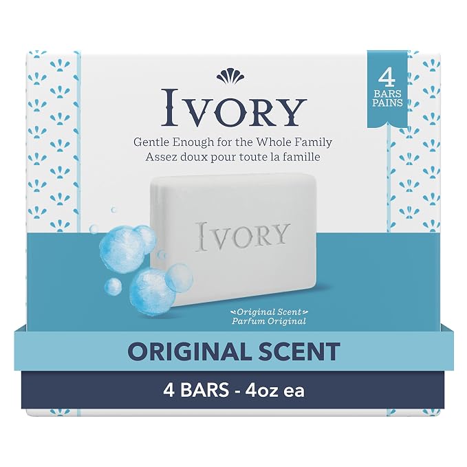 Ivory Gentle Bath Bar Soap, Designed by Ivory