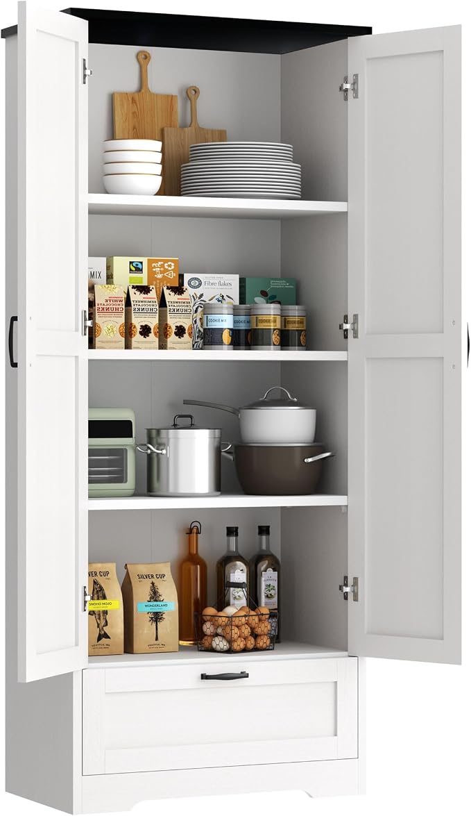Vongrasig Kitchen Pantry Storage Cabinet - Image 8