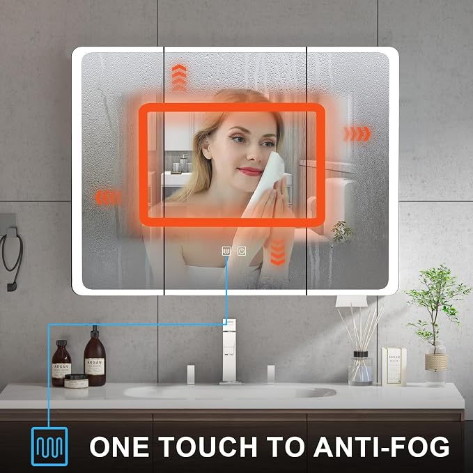 Lighted Bathroom Medicine Cabinet - Image 3