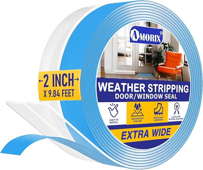 Weather Stripping Door Draft Stopper Door Bottom Seal Strip by AMORIX