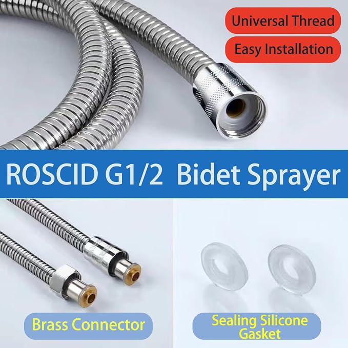 Handheld Bidet Sprayer Set, Toilet Bidet Attachment - Image 3