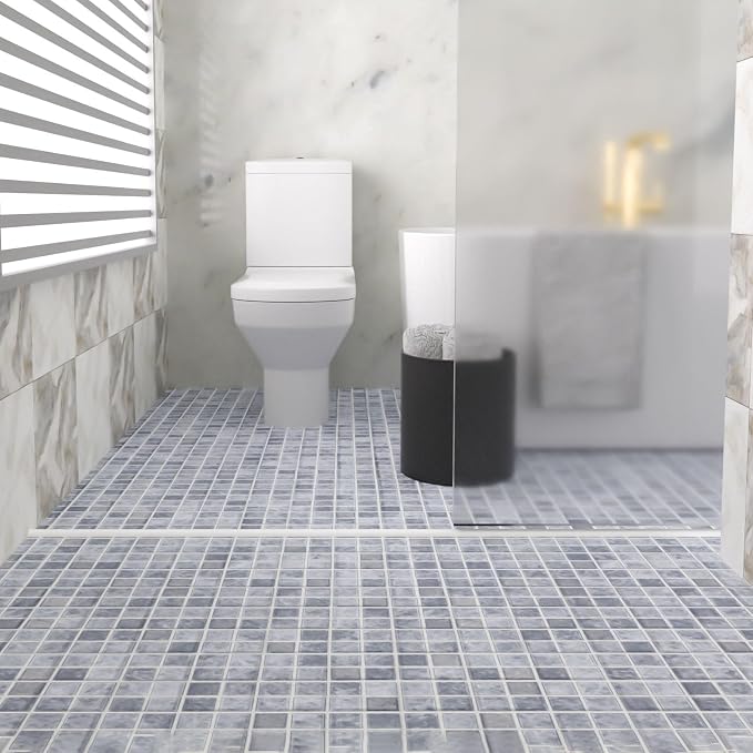 39" Shower Threshold Water Dam, Self-Adhesive Shower Barrier and Kitchen Water - Image 3