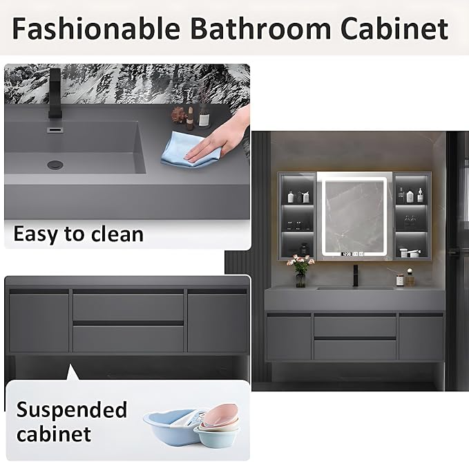 Bathroom Vanity with Sink - Image 4