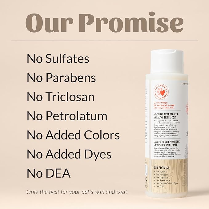 Skout's Honor Probiotic Pet Shampoo & Conditioner - Image 8