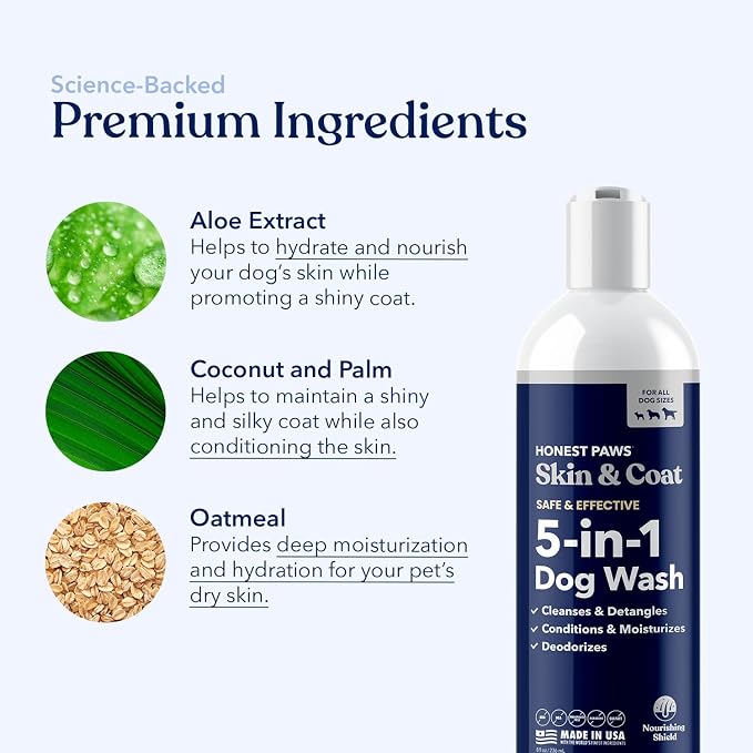 Honest Paws Dog Shampoo and Conditioner - Image 4