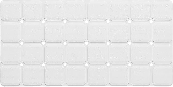 Silicone Bath Mat with Suction Cups – Non-Slip Foldable Bathtub & Shower Mat by Webos