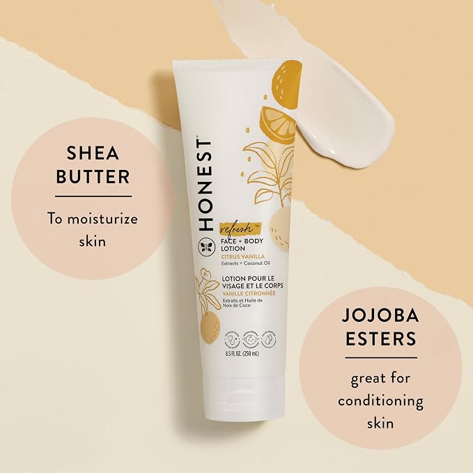 The Honest Company 2-in-1 Cleansing Shampoo and Body Wash Face Lotion Bundle - Image 3