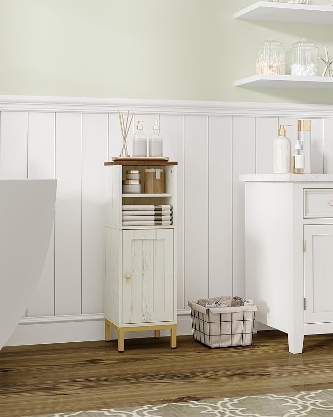 Bathroom Storage Cabinet, Corner Floor Cabinet - Image 8