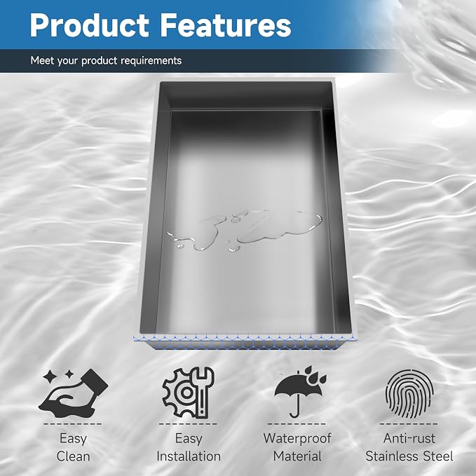 18" X 12" Shower Niche Insert Tile Ready, Niche - Image 4
