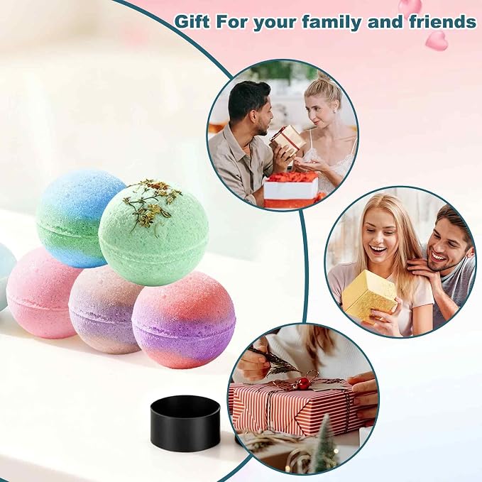 Bath Bomb Press Machine with Bath Bomb Molds Shower Steamer Molds Shampoo Bar - Image 7