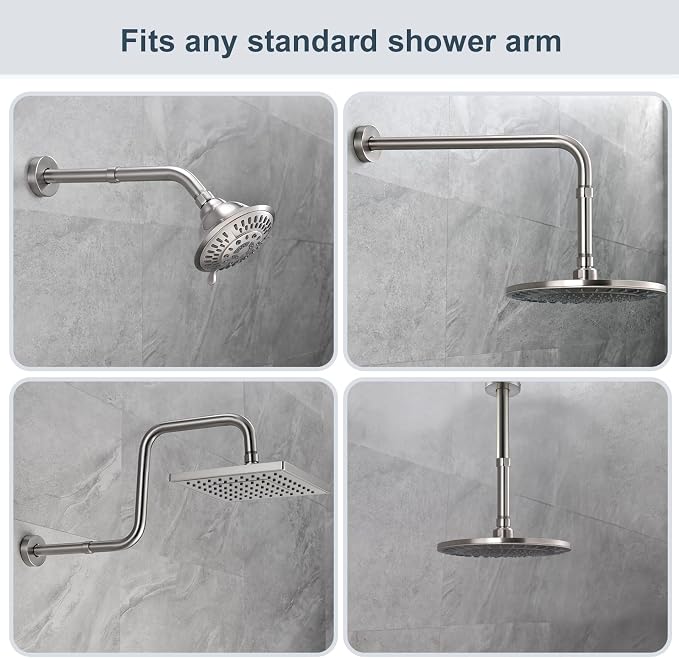 BRIGHT SHOWERS Shower Arm Extender - Image 3