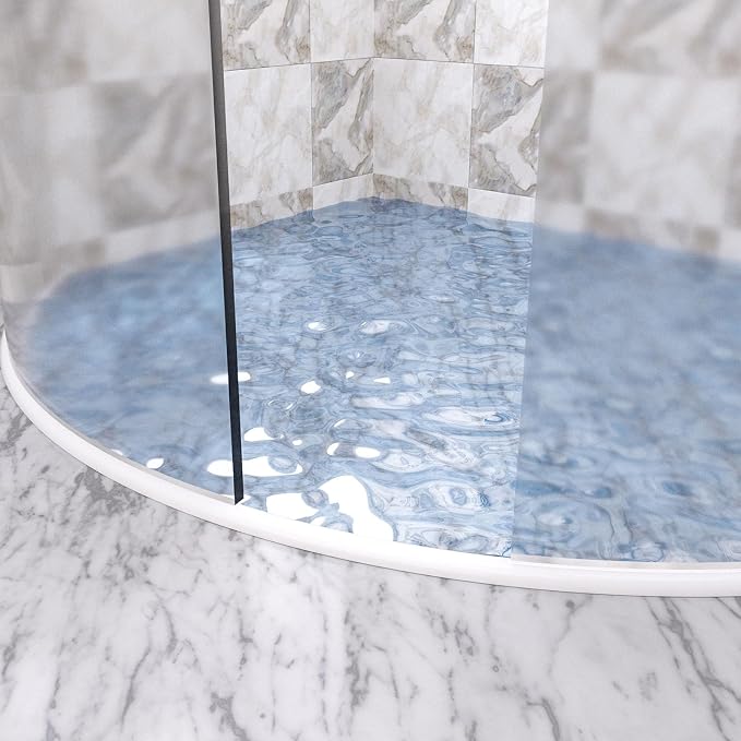 39" Shower Threshold Water Dam, Self-Adhesive Shower Barrier and Kitchen Water - Image 7