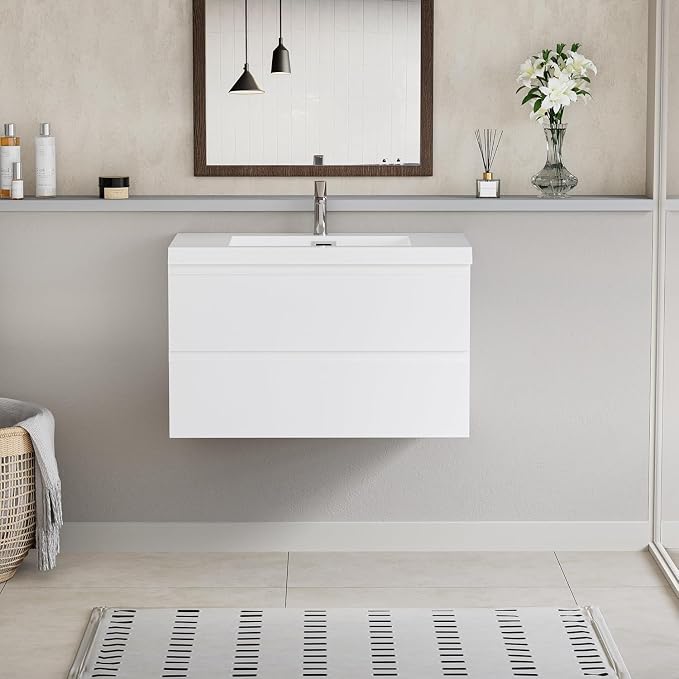 36" Floating Bathroom Vanity by Unknown