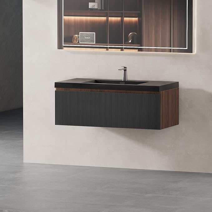 36" W Floating Bathroom Vanity - Image 3