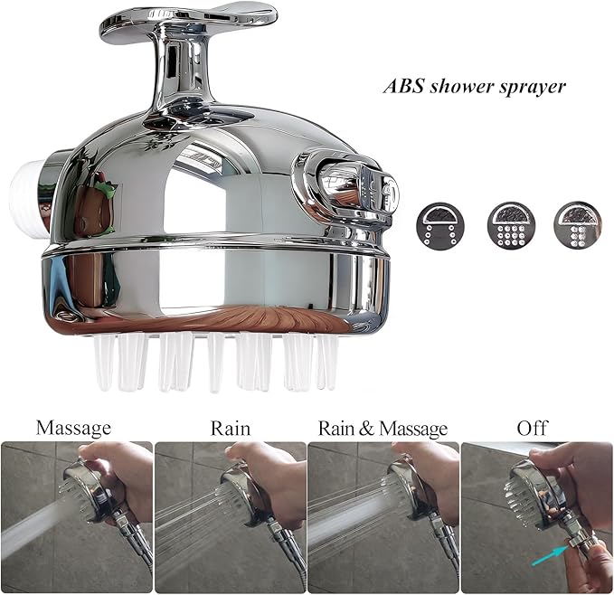 Pet Shower Set with 8.2ft Hose & Flow Control Valve - Image 2