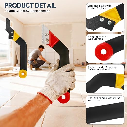 33 Pack Grout Removal Tool Kit, Tile & Caulk Remover Tools - Image 3