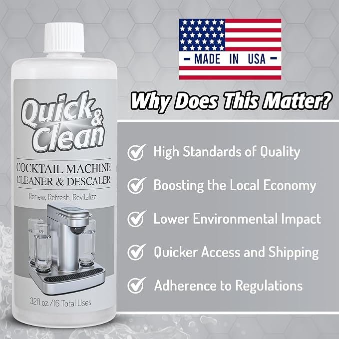 Quick & Clean Cocktail Machine Cleaner & Descaler - Image 2