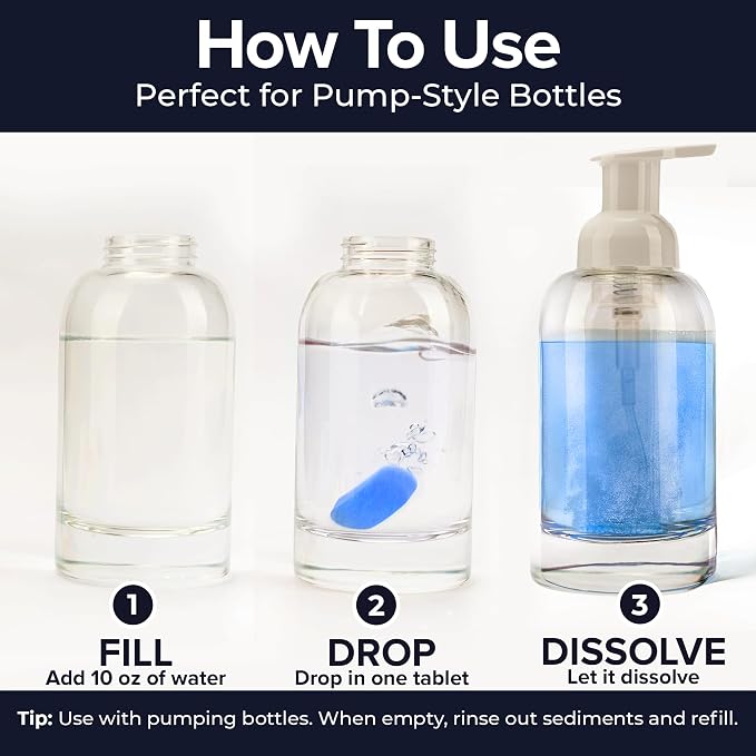 Foaming Hand Soap Tablets Refill Hotel Lobby Scent - Image 5