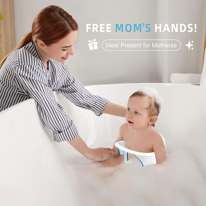 Baby Bath Seat with Non-Slip Suction Cups - Image 7