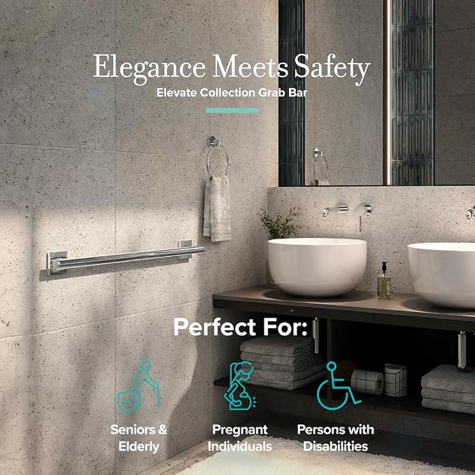 Gatco 946 Elevate, Grab Bar - Image 4