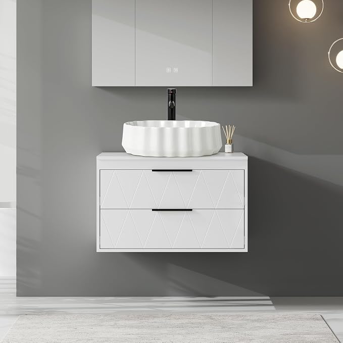 eclife 30" Floating Bathroom Vanities - Image 3