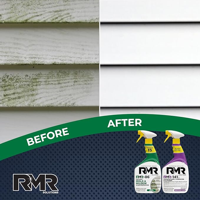 RMR Brands DIY Mold & Stain Remover Bundle, Complete Mold Killer & Mildew - Image 4