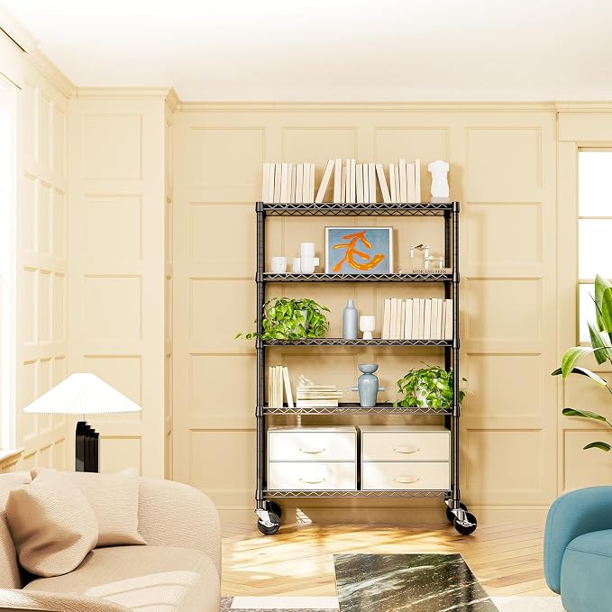 IZEUK 5-Tier Storage Shelving Unit - Image 7
