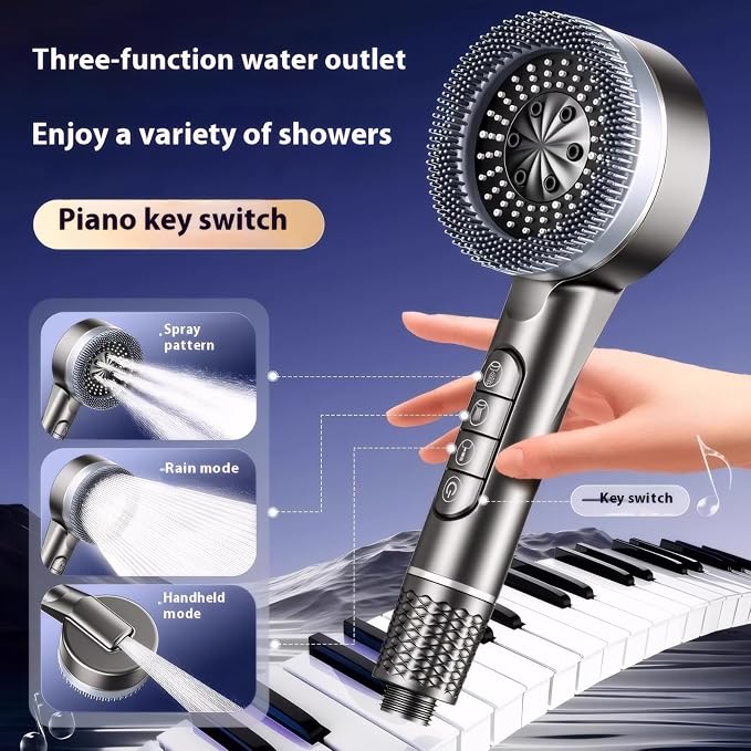 Filtered Shower Head with Handheld, High Pressure Shower Heads - Image 2
