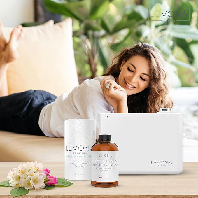 Levona Scent Essential Oils for Diffuser: Blissful Aura Diffuser Oil - Image 4