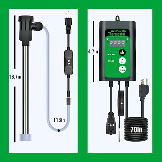 1800W Fully Submersible Water Heater - Image 4