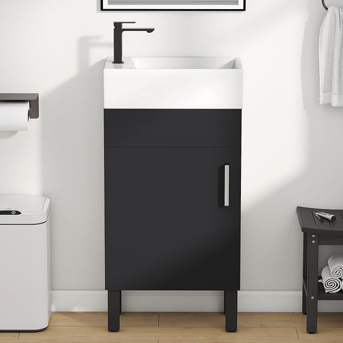 YITAHOME 16 Inch Bathroom Vanity by YITAHOME