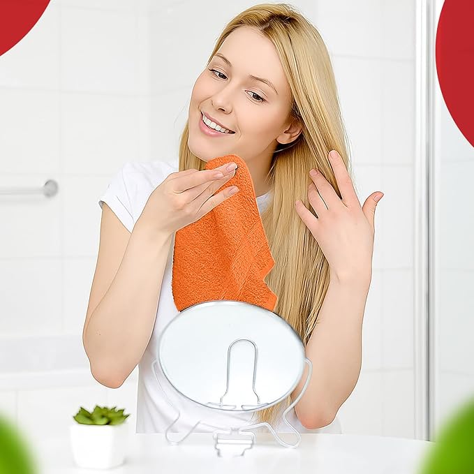 RIVERSIDE 12 Pack Premium 100% Cotton Face Washcloths, 550 GSM, 12 x 12 Inches - Image 5