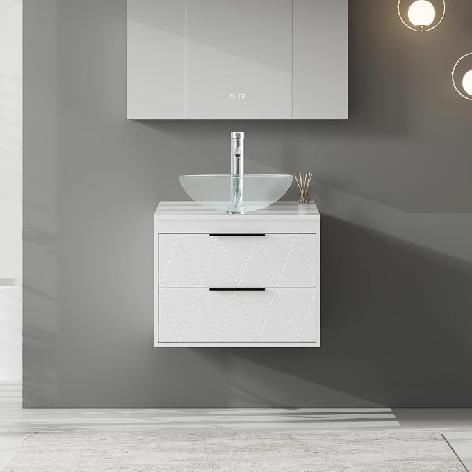 eclife 24" Floating Bathroom Vanities - Image 3