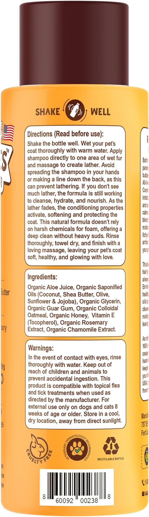 Petsmont Dream Bubbles Organic Shampoo + Conditioner - Image 5