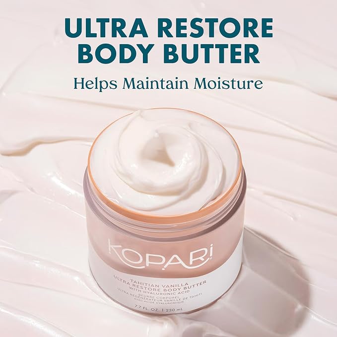 Kopari Ultra Restore Body Butter, Whipped Lightweight Formula, Hyaluronic Acid - Image 2