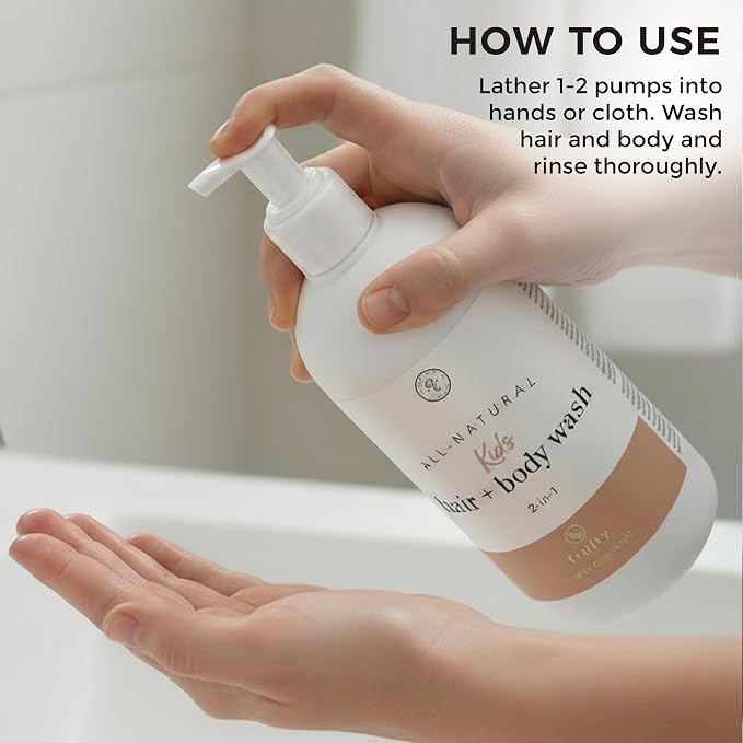 Rowe Casa Organics 2-in-1 Kids Hair & Body Wash - Image 3