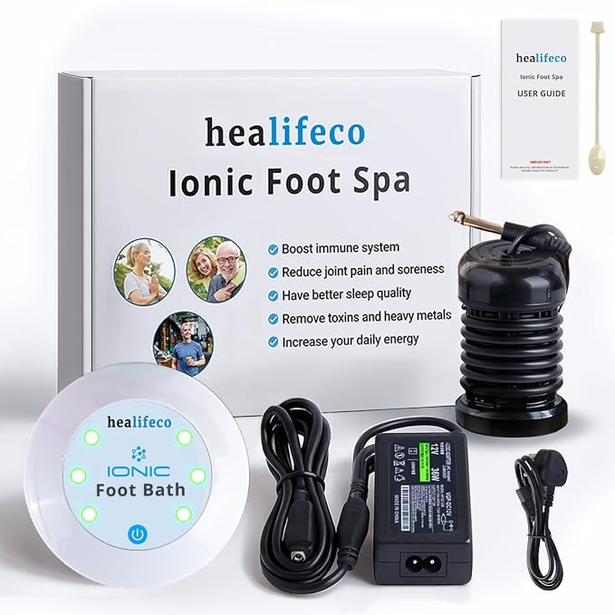 Ionic Foot Spa by Healifeco – Ion Foot Bath Detox Machine by Healifeco