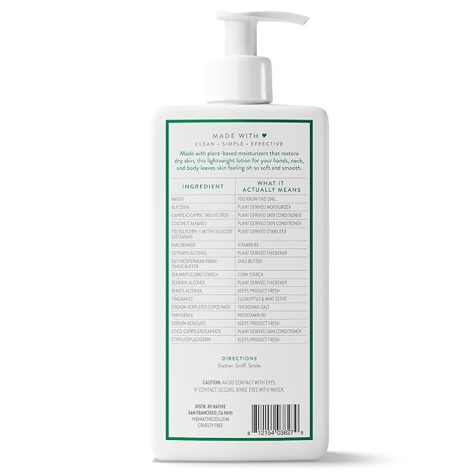 Native Body Lotion Contains Naturally Derived Plant-Based Moisturizers - Image 11